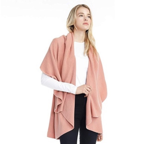 Long Vest For Women Summer Look By M Women's Draped Basic Shawl